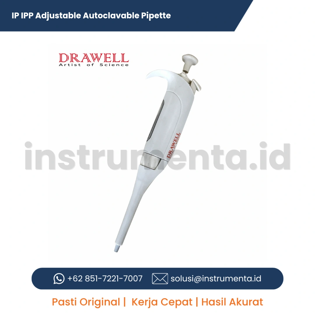 Distributor Resmi IP/IPP Adjustable Autoclavable Pipette Ready Stock